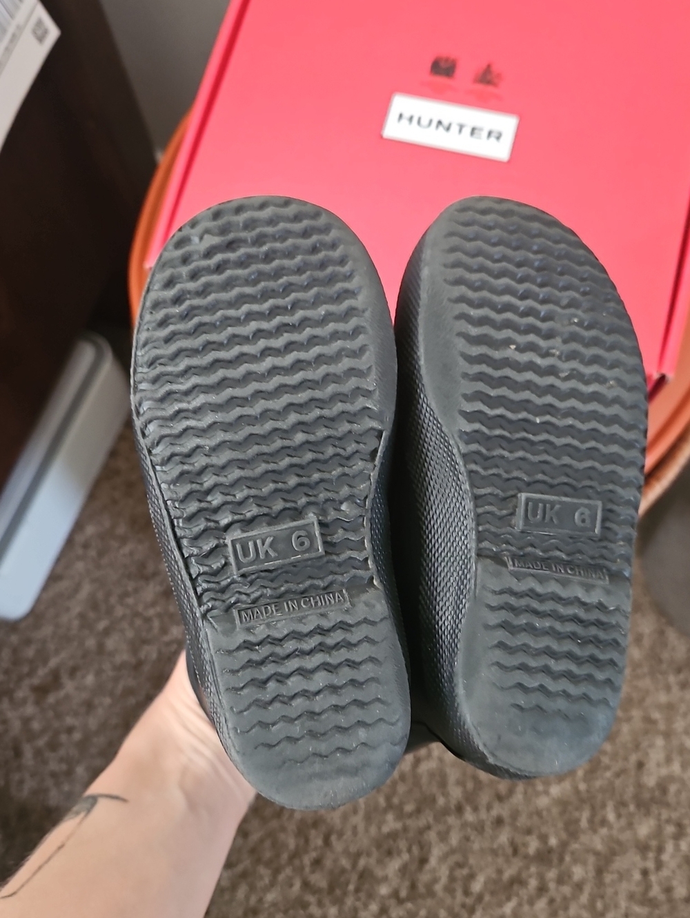 Hunter Rain Boots. - Picture 2 of 4